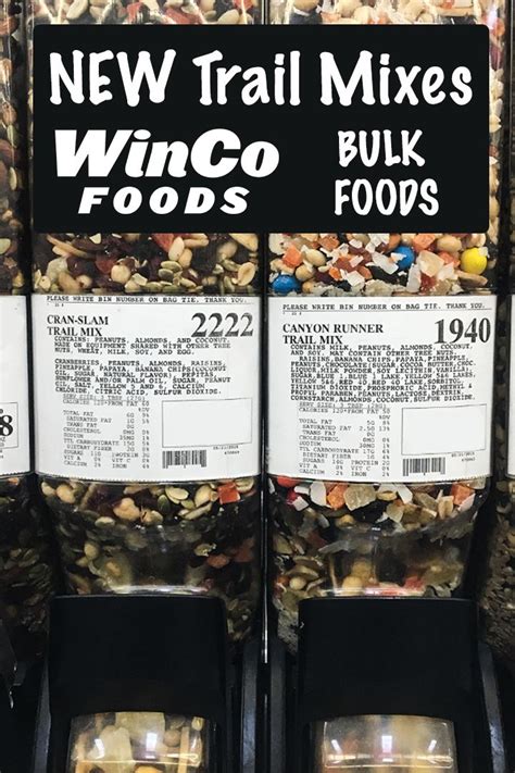 Bulk Foods Bin of the Week Crunchies Natural Food Company Freeze-Dried Fruit - perfect for snacking Which delicious variety will you pick up at your local WinCo A) Mixed Fruit B) Strawberry. . Winco bulk dried fruit
